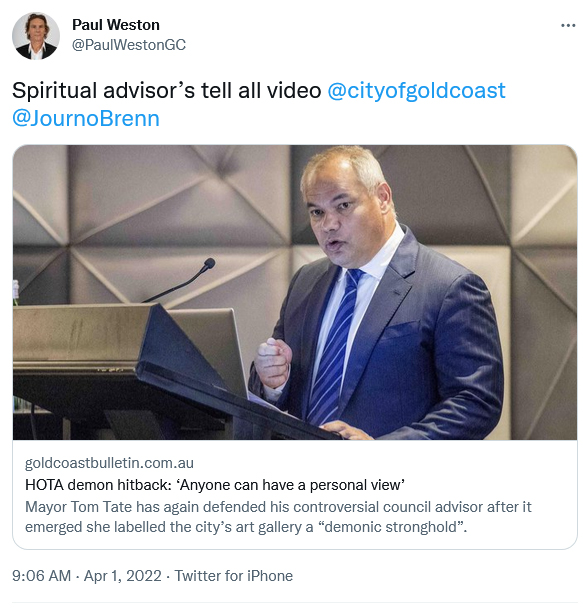 Spirtiual Advisor Tell All Video Tweet