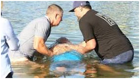 Tom Tate Baptised