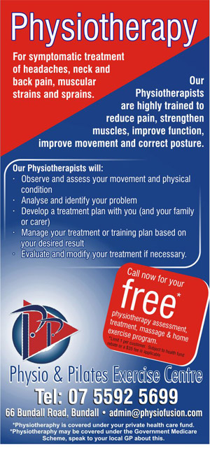Gold Coast Physiotherapy Offer